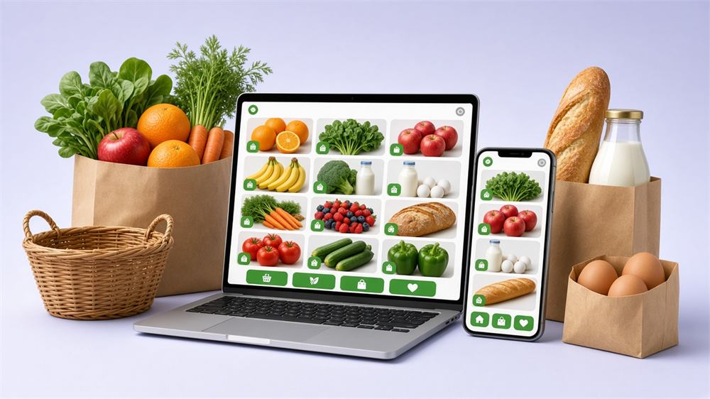 فروشگاه آنلاین مواد غذایی (اختصاصی)